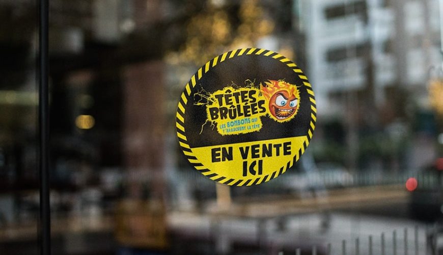 Grip & Go, sticker repositionnable