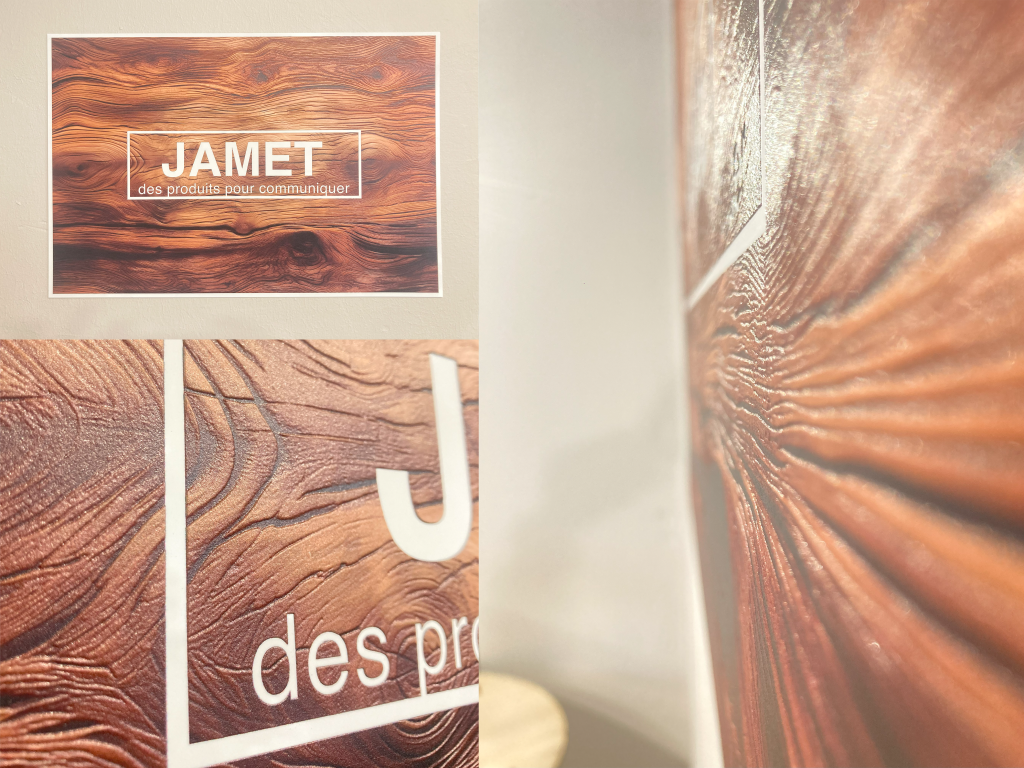 Jamet tableau bois