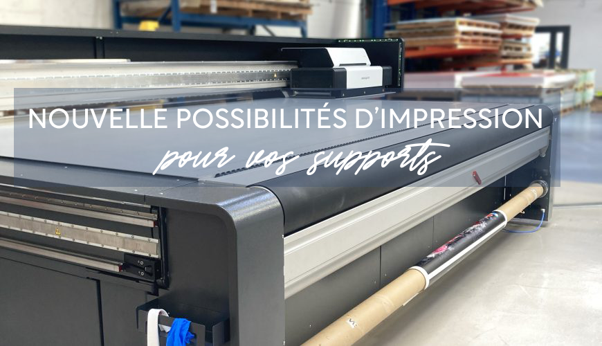 NOUVELLES POSSIBILITÉS D’IMPRESSION