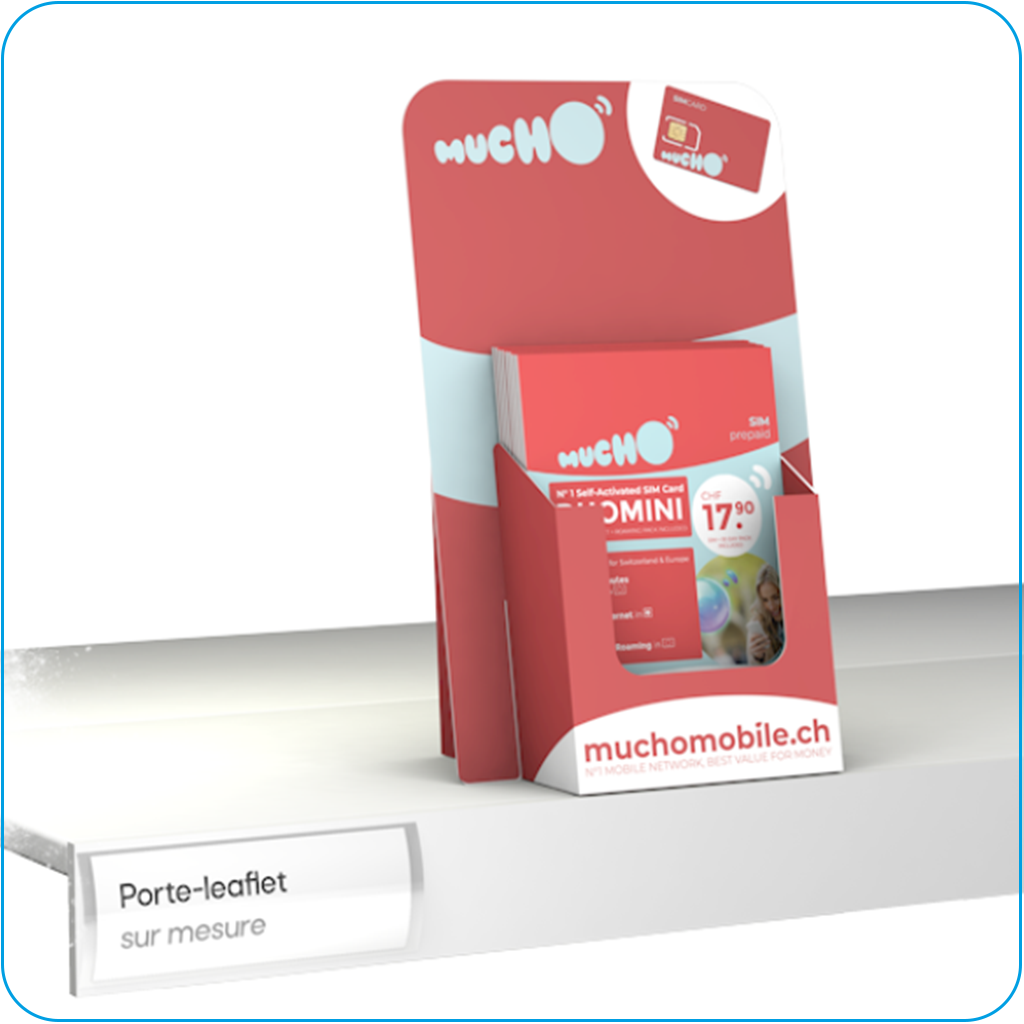 présentoir comptoir