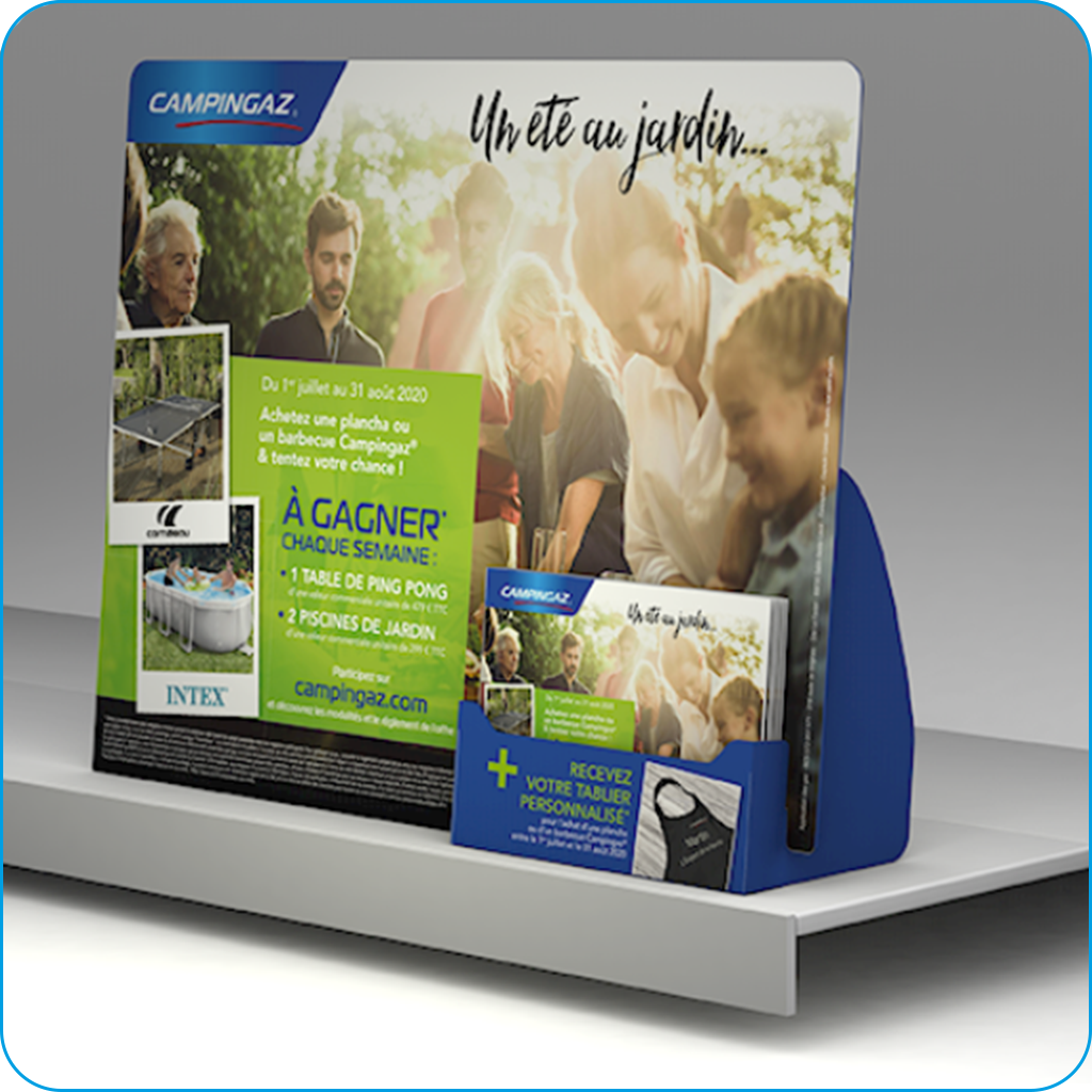 présentoir comptoir