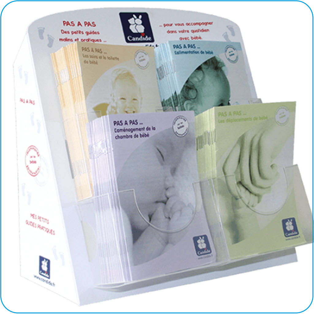 présentoir comptoir