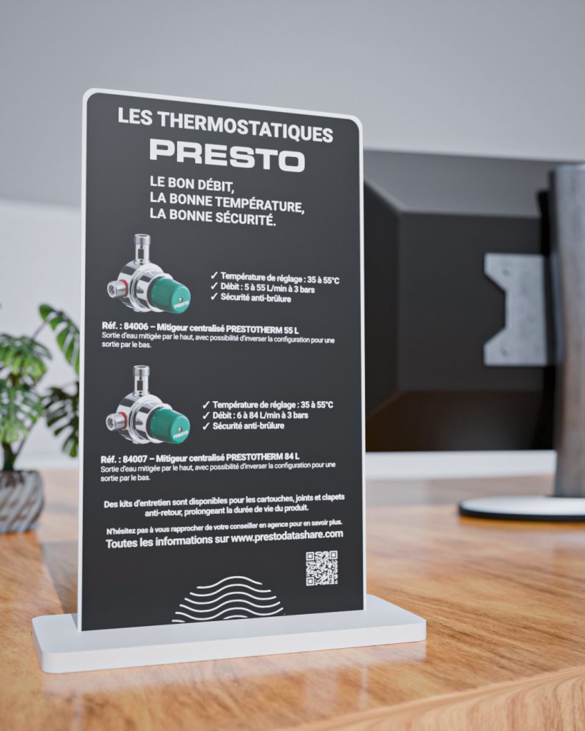 présentoir comptoir